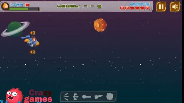 Galactic War Space Game |Walkthrough CrazyGamesOnline смотреть онлайн