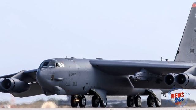 Российские стратеги Ту-160 в ответ на появление B-52H Stratofortress в Черном море смотреть онлайн