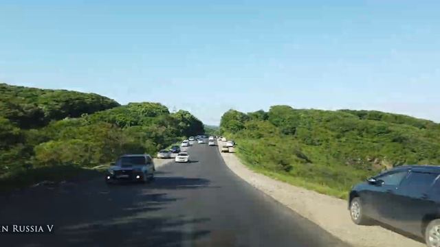 Поездка в бухту Стеклянная летом Владивосток смотреть онлайн