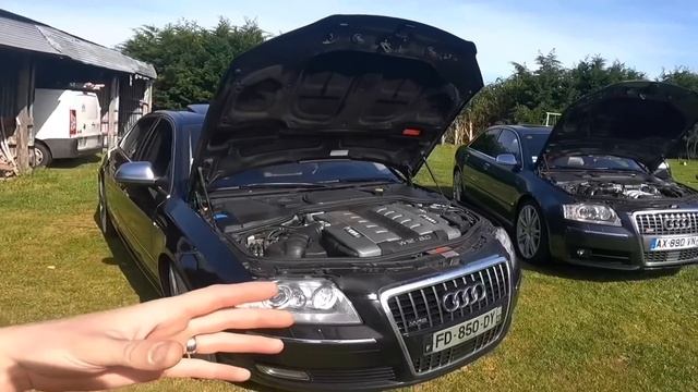 S8 V10 VS A8L W12 смотреть онлайн