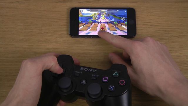 Angry Birds Go! iPhone 5S iOS 7 PS3 Controller Gameplay смотреть онлайн