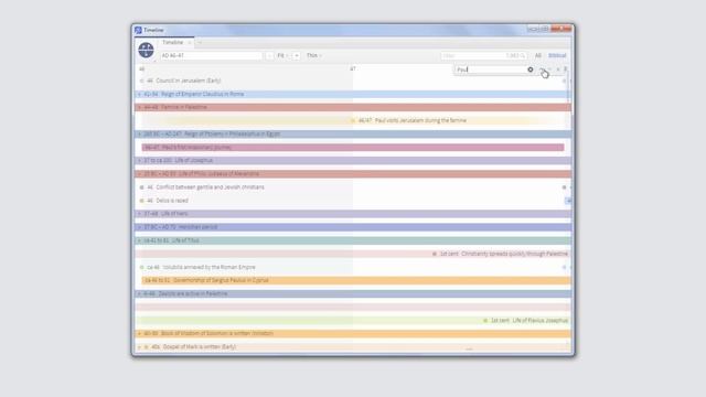 Logos 5 Tutorial: How to Search the Timeline | Logos Bible Software смотреть онлайн