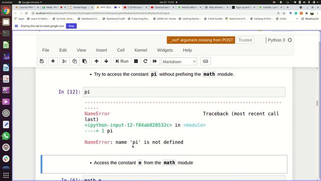 UNZA PHY 3032 Chapter 9A Importing Modules in Python 22 June 2021 смотреть онлайн