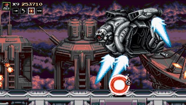 Blazing Chrome прохождение ПК смотреть онлайн