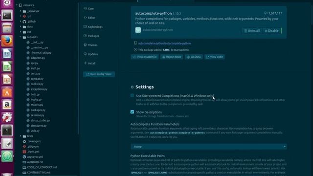 Atom Editor How to Enable Python Autocomplete смотреть онлайн