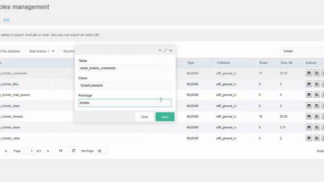 dbAdmin for MODX Revolution смотреть онлайн