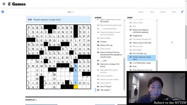 A rare Will Shortz error? [0:17/4:58] || Wed 2/3/21 New York Times Crossword смотреть онлайн