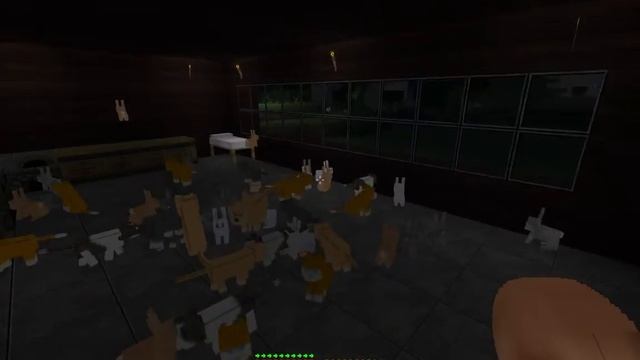Minetest - Mod Test (Mobs Redo 1.11) - Kittens, Bunnys and Chicken смотреть онлайн