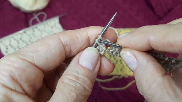 Красиво Просто и Быстро Ажурный Узор Мелкие ромбы Спицами для Начинающих | Видео