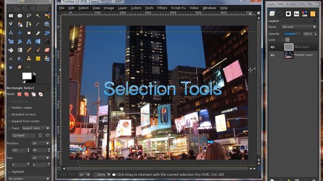[BGTG] Selection Tools in GIMP смотреть онлайн