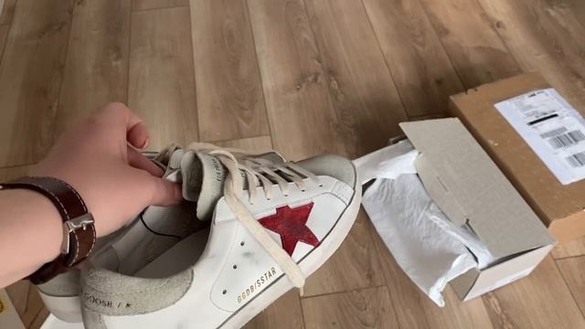Кеды GOLDEN GOOSE и лоферы GANNI — вернуть или оставить? Распаковка обуви с Farfetch смотреть онлайн