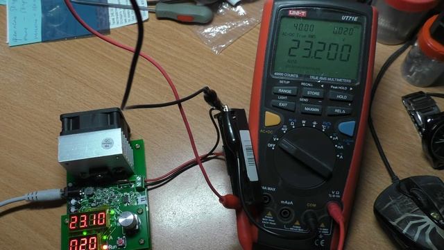 Электронная нагрузка (Electronic DC Load) ZPB30A1 60 Вт. Тест правильности показаний. Часть 4. смотреть онлайн