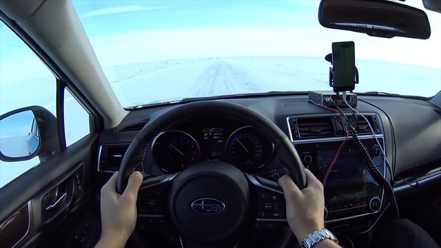Subaru Outback 2019 Тест Драйв, Отзывы при большом морозе смотреть онлайн