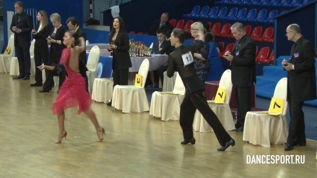 Гогичаев Игорь - Ануфриева Анна | Первенство Москвы | F Cha-Cha-Cha смотреть онлайн