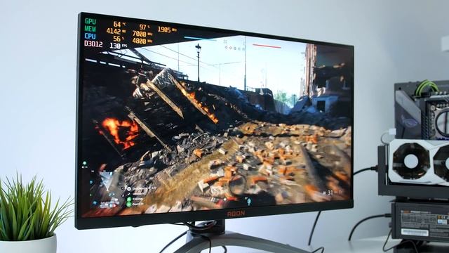 AOC AG273QX G Sync Compatible 165Hz im Test [2020] смотреть онлайн