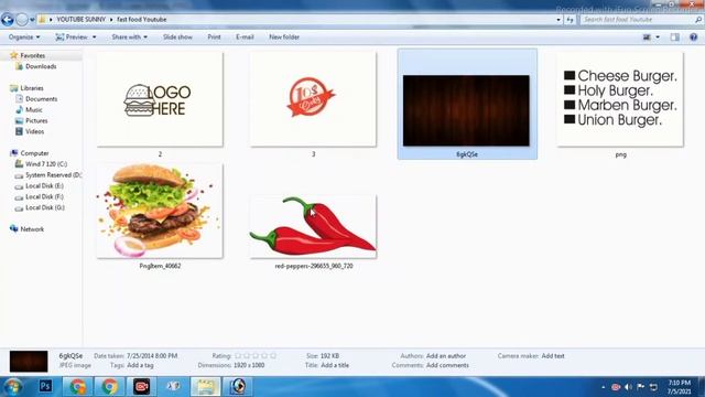 Learn Photoshop 7.0 Make FAST FOOD Flex Designing with Sunny Creation On PS Sunny смотреть онлайн