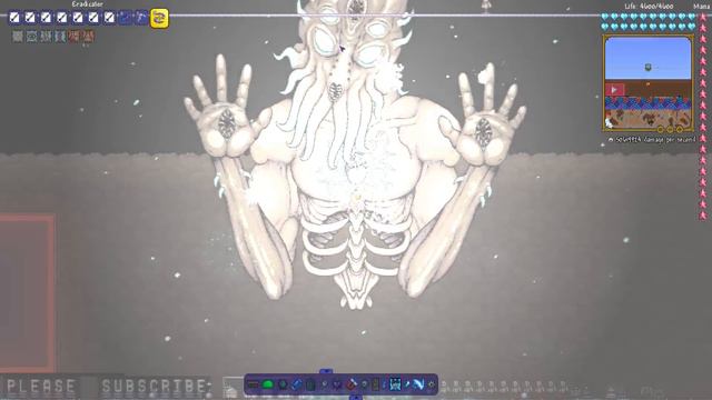 Terraria Supreme Buffed Eradicator w/ Celestus vs Calamity Mod Boss Rush смотреть онлайн