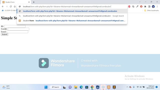 How to submit Simple HTML Form using PHP смотреть онлайн