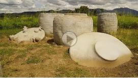 Артефакты древней Индонезии, мегалиты долины Бада. смотреть онлайн