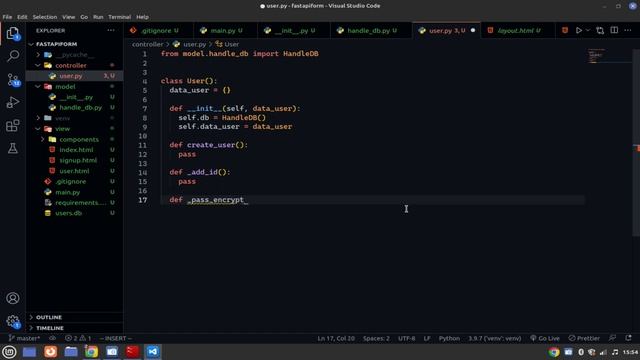 Creación de SISTEMA de LOGIN con FastAPI y SQLite3 - Manejo de Formularios con FastAPI смотреть онлайн