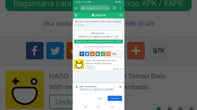 Cara download APK simontok 2019 смотреть онлайн