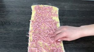 Слойки - спиральки из слоеного теста с колбасой и сыром!