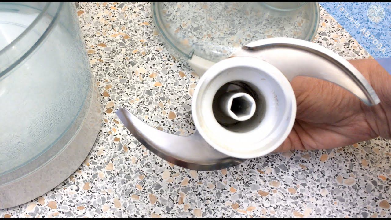 Как поточить лезвие блендера