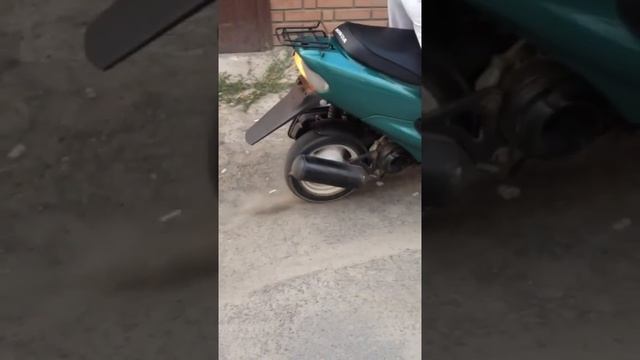 бернаут на Хонда Дио 34 смотреть онлайн