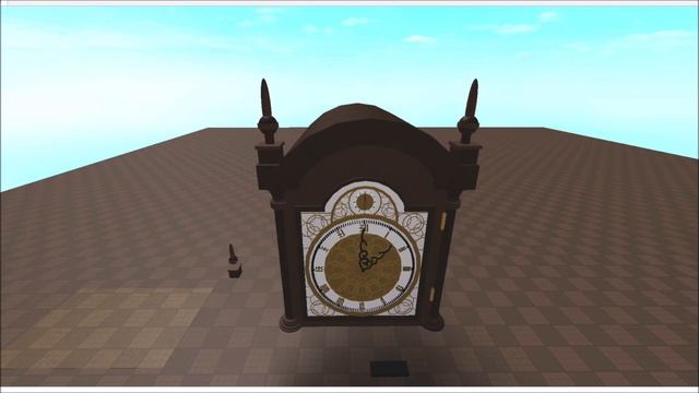 ROBLOX STUDIO Timelapse / Grandfather Clock