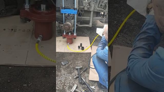 Замена шкворня Ман тга смотреть онлайн