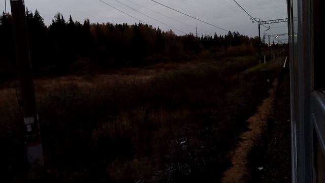 БМО РЖД. ЭД4М 0102. Маршрут : Поварово-3 - Икша.