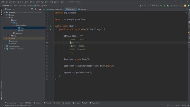 How to convert JSON to Java objects using Gson смотреть онлайн