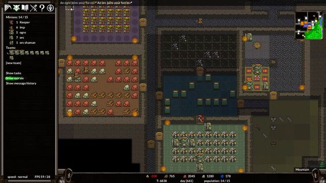 KeeeperRL Campaign - KEEPERS FIRST BATTLE - KeeperRL Alpha 19 Gameplay смотреть онлайн
