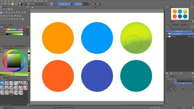Krita tutorial: Understanding Krita's blending modes смотреть онлайн