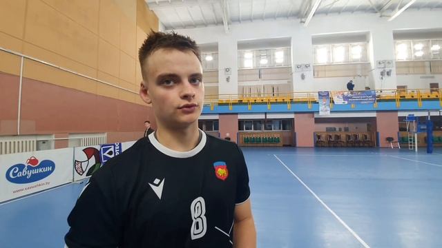 Павел Игнатович капитан команды ЦОР "Виктория-Олимп" послематчевое интервью смотреть онлайн