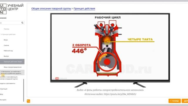 Курс "Газораспределительный механизм". смотреть онлайн