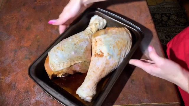 Индюшиные НОЖКИ на УЖИН - Голени Индейки в Духовке - Безумно ВКУСНО!!! Готовим Дома! смотреть онлайн