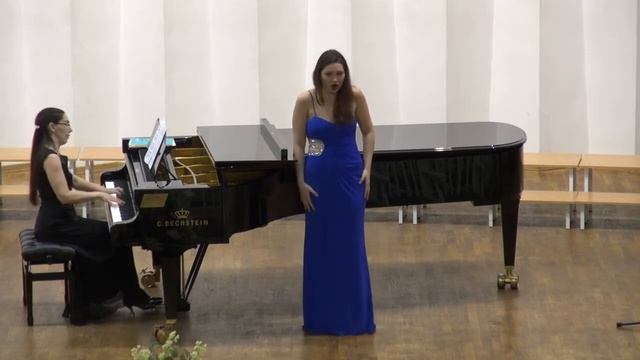 Yanina Dobronevskaya (mezzo-soprano)Olga Eremenko(Preuss) Bizet opera Carmen "Seguidilla" смотреть онлайн