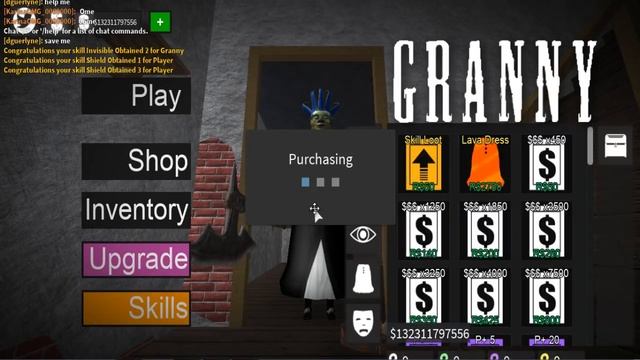 ROBLOX: Granny / How to use skills смотреть онлайн