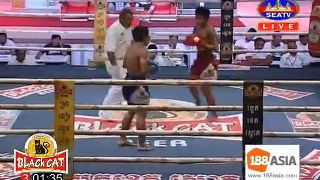 Best Khmer Boxing Buth Socheat Vs Yun Dara (SeaTV) 24/01/2016 смотреть онлайн