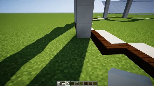 как построить спавн майнкрафт часть 1