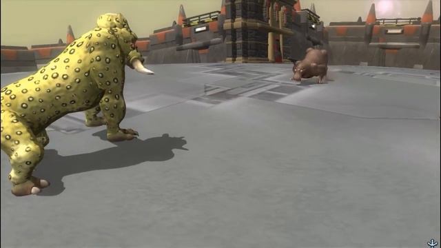 Elephard vs Hippear | Hybrid Beast Arena [S1E4] | SPORE смотреть онлайн