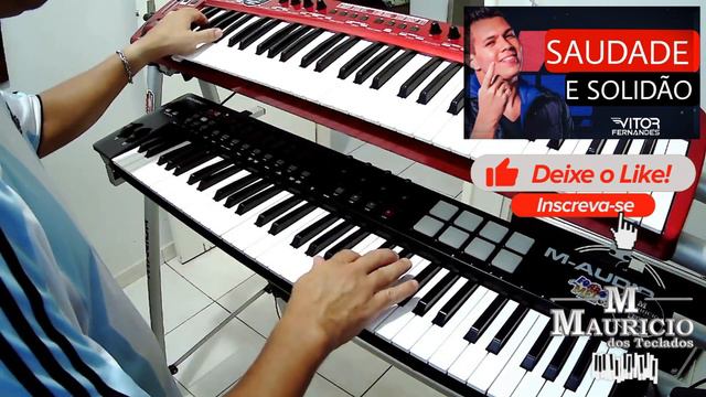 SOLO - SAUDADE E SOLIDÃO (VITOR FERNANDES) – MAURICIO DOS TECLADOS смотреть онлайн