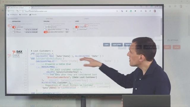 DAX Formatter