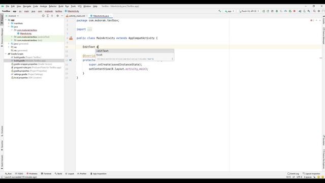 Android Studio TextBox. Android Studio Miracle group. смотреть онлайн