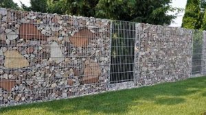 Габионы ✔ Забор из Габионов Своими Руками ✔ ЛЕГКО ✔ Как Сделать Габион Самому ✔ Забор из Камня