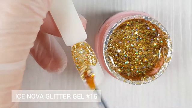 ICE NOVA GLITTER GEL #15 смотреть онлайн
