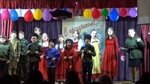 Детский ансамбль "Казачата". песня "Эх, казачата". МКУК ДК "Октябрь"