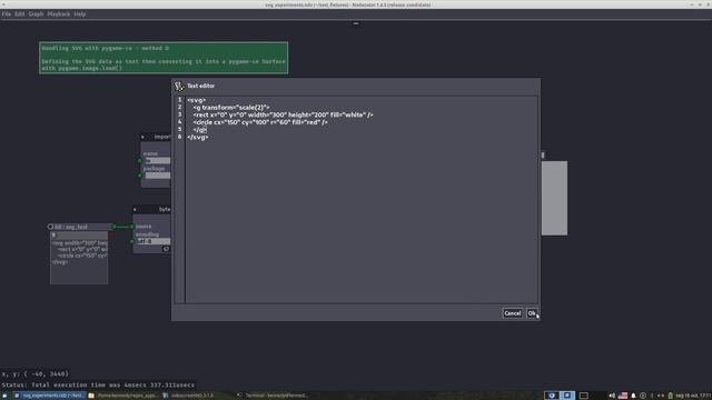 Nodezator Demo - SVG experiments - IndiePython clips смотреть онлайн