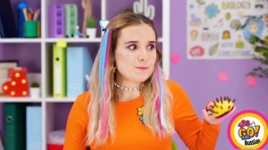 КАК ПРОНЕСТИ ЕДУ НА УРОК || Забавная съестная канцелярия от 123 Go Like!